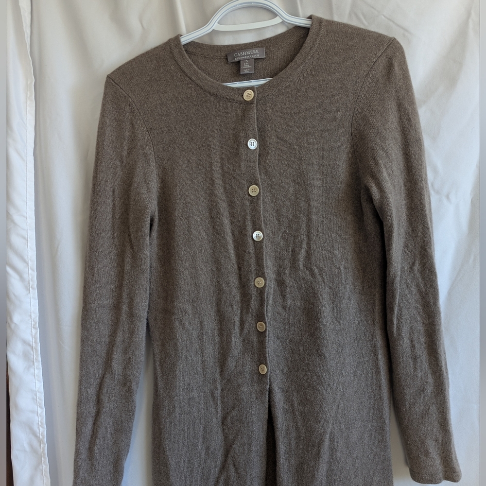 Cashmere Long Cardigan